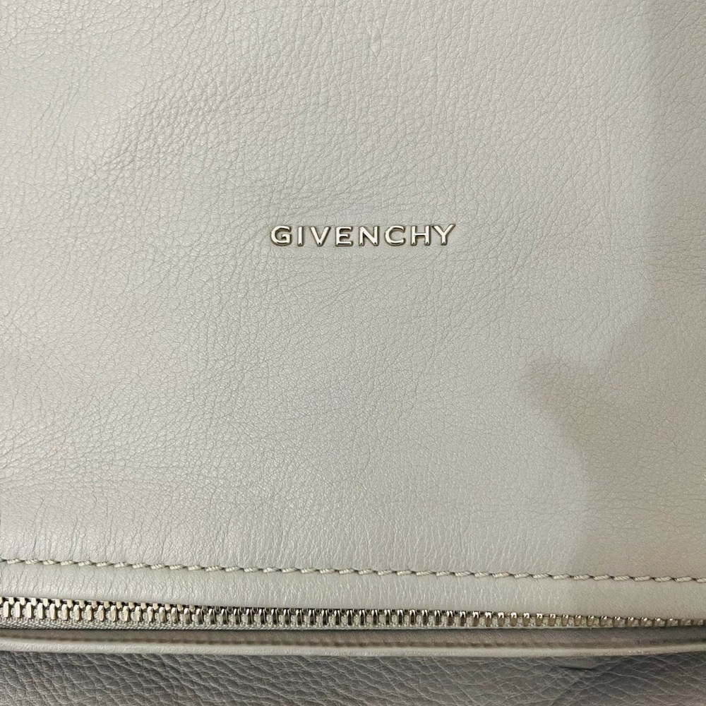 Givenchy Elegant Gray Leather Backpack - image 2